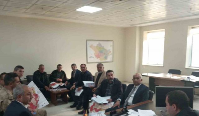 Siirt’te av dönemi komisyonu toplantısı