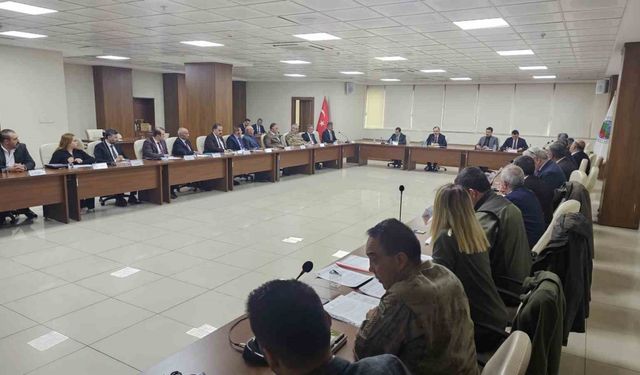 Siirt’te İl Hayvanları Koruma Kurulu Toplantısı