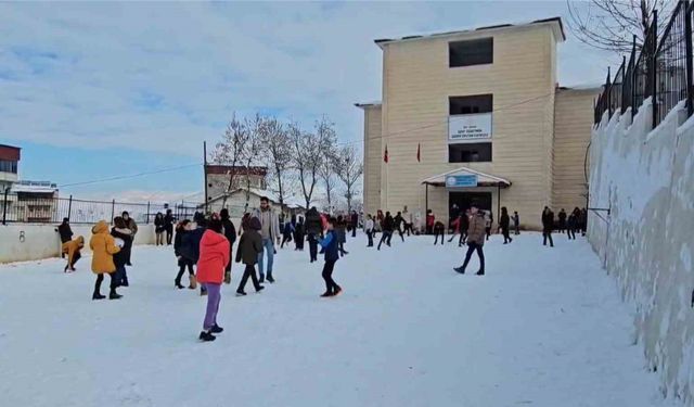 Siirt’te taşımalı eğitime kar engeli