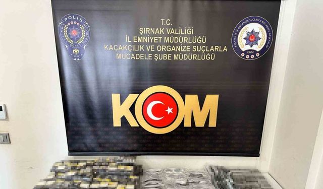 Şırnak’ta terör, kaçakçılık ve asayiş operasyonlarında 38 şüpheli hakkında işlem yapıldı