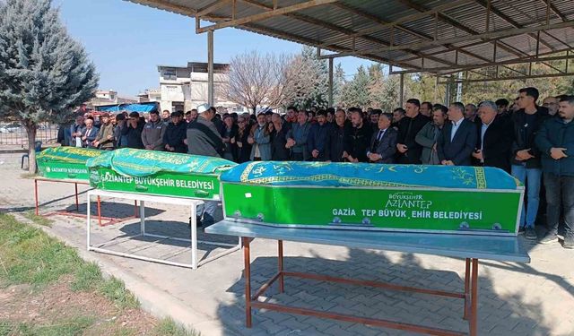 Sobadan zehirlenerek hayatını kaybeden 3 kardeş son yolculuğuna uğurlandı