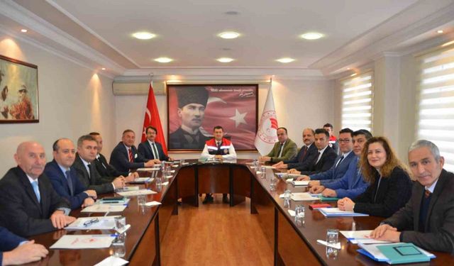 Tarımda 11 ilçe müdürüyle toplantı: Başarı için işbirliği şart