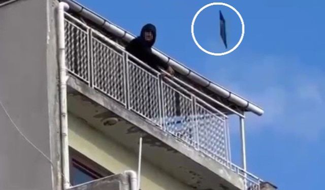 Tekirdağ’da sinir krizi geçiren şahıs evde ne bulduysa 5. Kattan attı