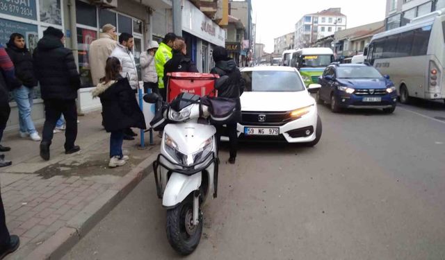 Tekirdağ’da trafik kazası: 1 yaralı