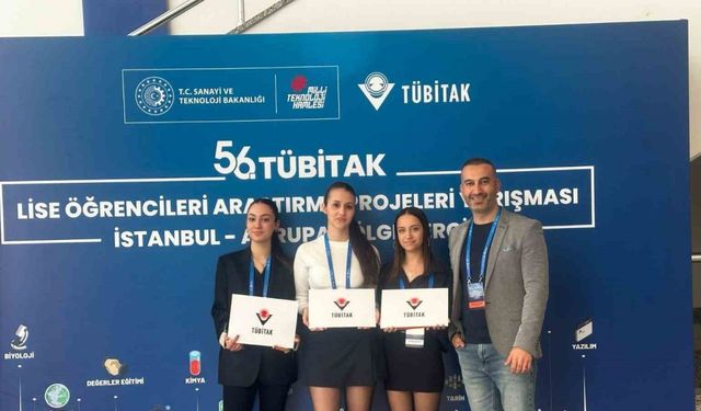 Tekirdağlı lise öğrencileri yarışmada birinci oldu