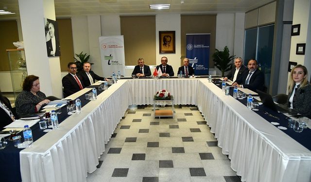 Trakya Kalkınma Ajansı Yönetim Kurulu Şubat Ayı Toplantısı Çerkezköy’de yapıldı