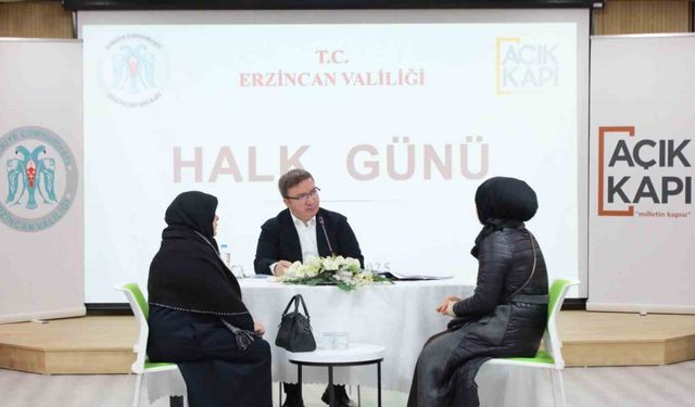 Vali Aydoğdu, "Halk Günü"nde 61 vatandaşı dinledi