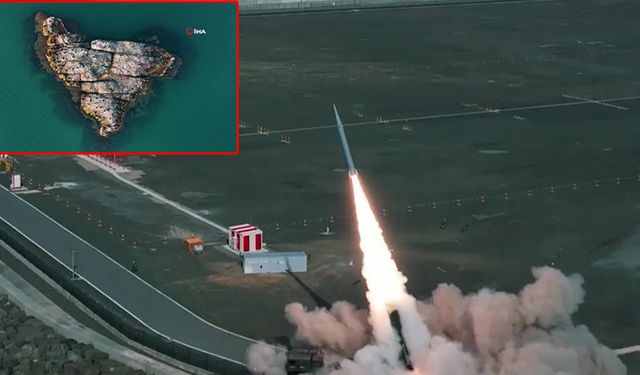 ROKETSAN Tayfun füzesinin görüntülerini paylaştı