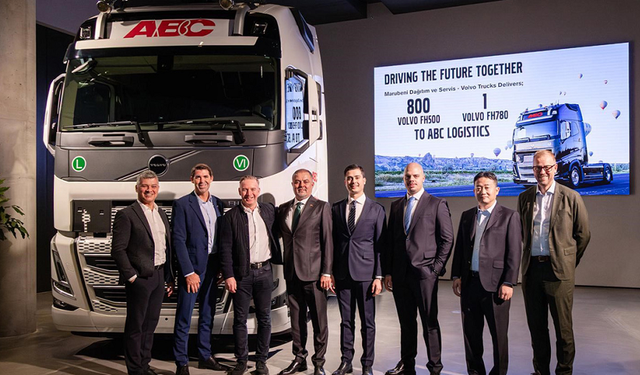 ABC Lojistik, İsveç’te 801 adet çekici için 120 milyon euro değerinde yatırım yaptı