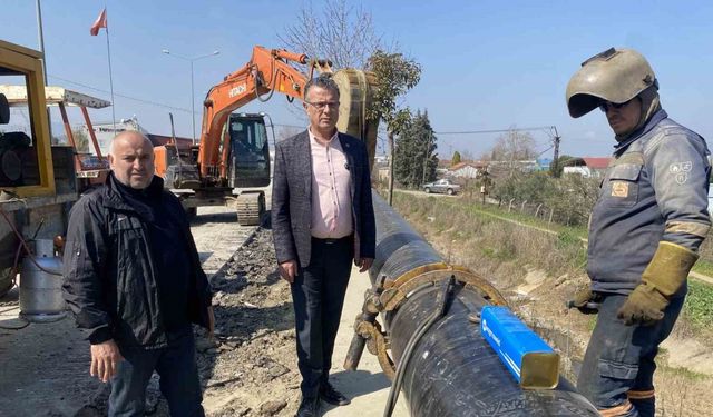 Alaşehirliler kesintisiz ve sağlıklı suya kavuşuyor