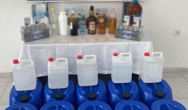 Balıkesir’de kaçak alkol ve sigara operasyonu: 1 şüpheli yakalandı