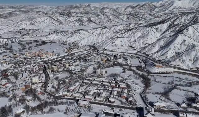 Bitlis’in doğal güzellikleri havadan görüntülendi
