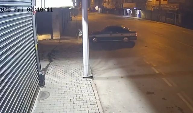 Drift atan araçtan hava ateş açanlar yakalandı