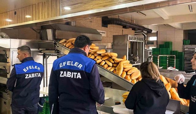 Efeler’de fırınlar denetlendi