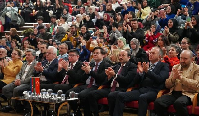 Erzurum’da Azerbaycan kültür buluşması gecesi