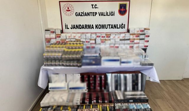 Gaziantep’te 2,5 milyon TL değerinde kaçak malzeme ele geçirildi