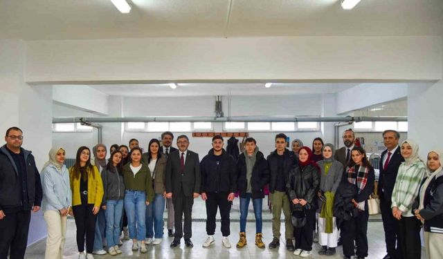 Osmaneli Meslek Yüksekokulu öğrencileriyle bir araya geldi