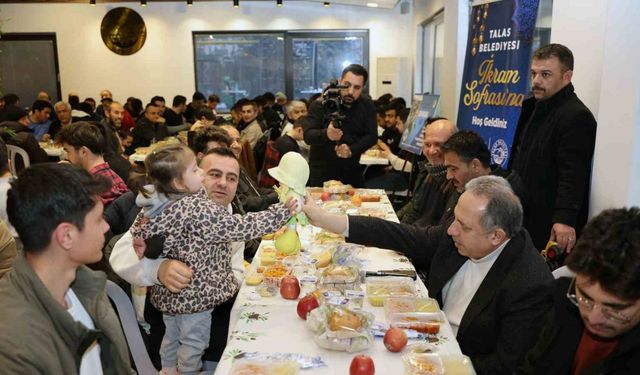 Talas’ta gönüller İkram Sofrası’nda buluşuyor