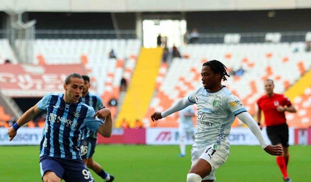 Trendyol Süper Lig: Adana Demirspor: 0  - Bodrum FK: 0 (İlk yarı)