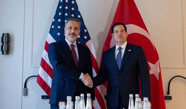 Dışişleri Bakanı Fidan, ABD Dışişleri Bakanı Rubio ile bir araya geldi