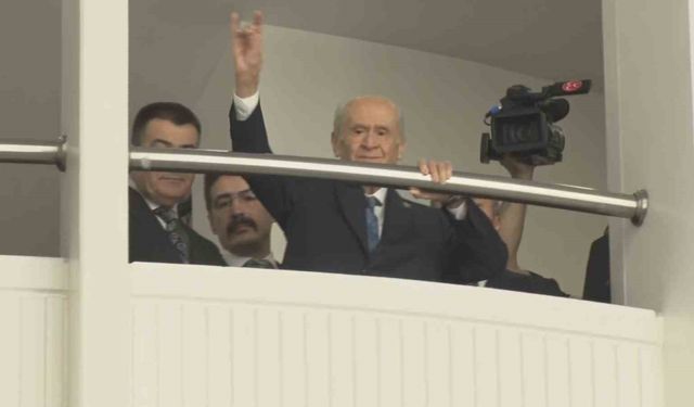 MHP Genel Başkanı Bahçeli, genel merkezde 66 gün sonra çalışmalara başladı