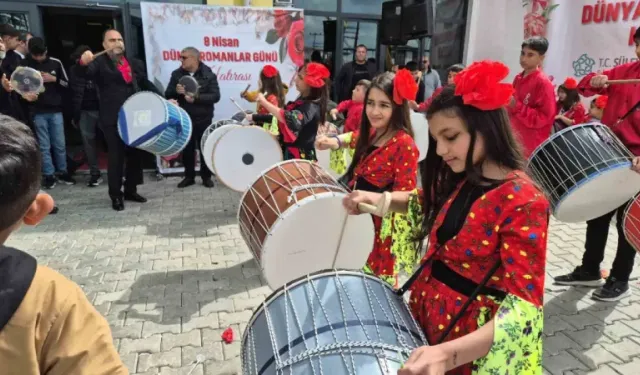 Romanlar Günü renkli görüntülerle kutlandı: Taburelere çıkıp oynadılar