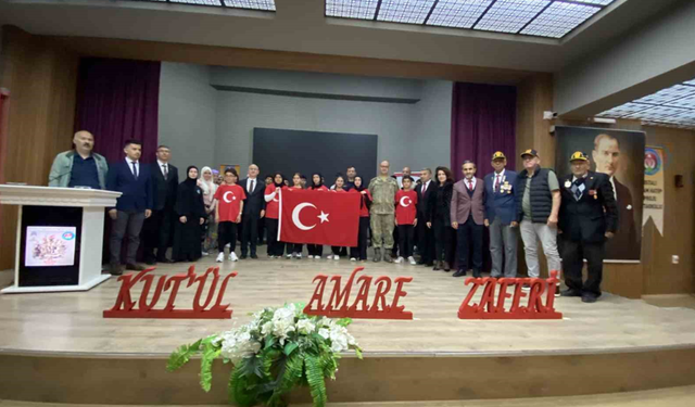 Ayvalık’ta Kutü’l Amare Zaferi’nin 109. yıldönümü kutlandı