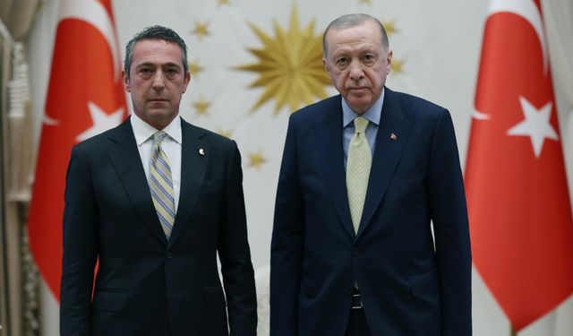 Cumhurbaşkanı Erdoğan, Fenerbahçe Spor Kulübü Başkanı Koç’u kabul etti