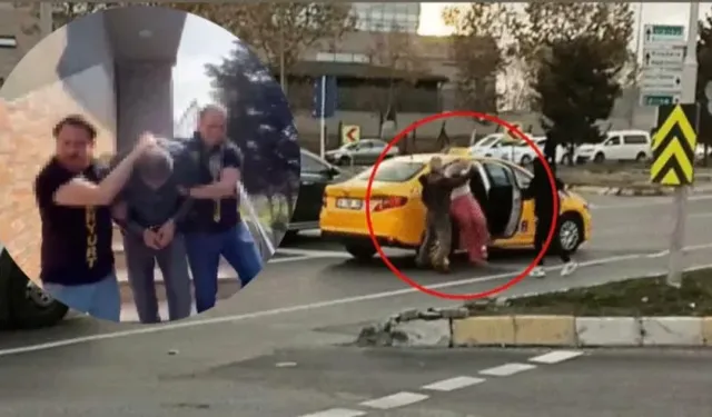 Esenyurt’ta kadın yolcuyu döven taksici yakalandı