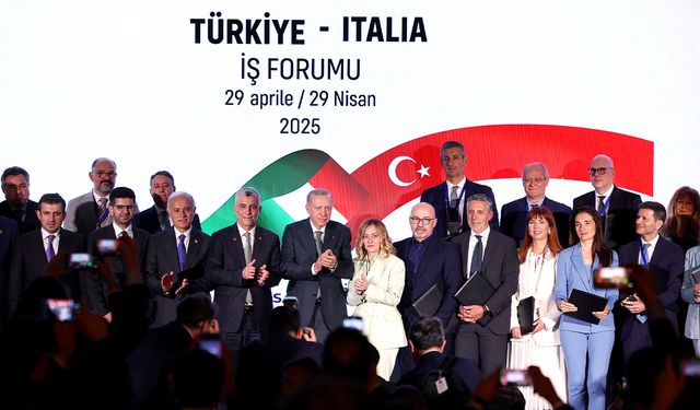 Türkiye ve İtalya'dan ortak bildiri