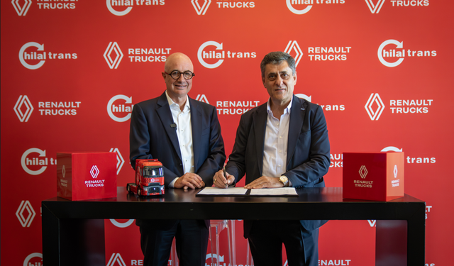 Hilal Trans ve Renault Trucks’tan 100 araçlık stratejik iş birliği adımı