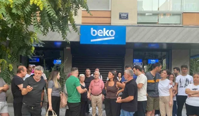 Beyaz eşya alışverişi yapan onlarca vatandaş mağdur: Mağaza kapalı, ürünler ortada yok