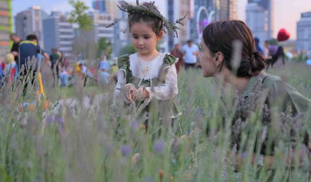 Başkentliler Keçiören’deki lavanta festivaline akın etti