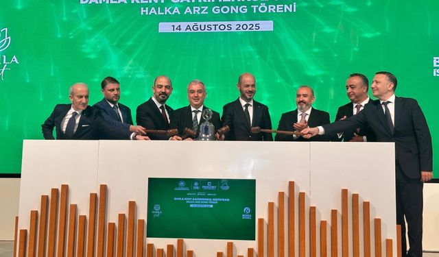 Borsa İstanbul’da ‘Gong’ Damla Kent Projesi Gayrimenkul Sertifikası için çaldı