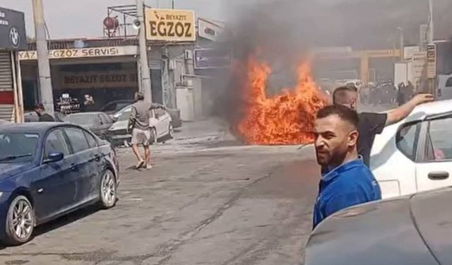 Jaguar’ın elektrikli arabası kendi kendine yandı