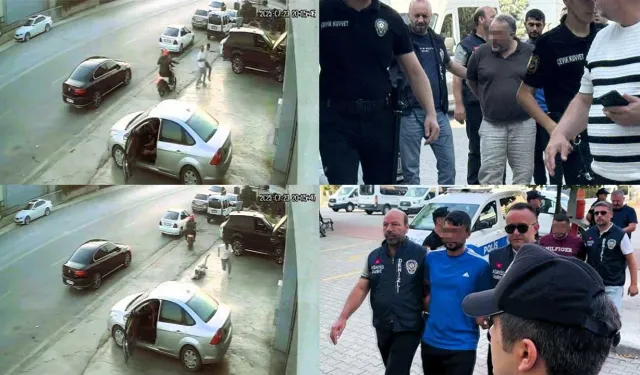 Motosikletle takip ettikleri şahsa kurşun yağdırdılar...
