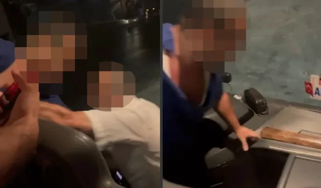 Otobüs şoförleri arasında yol kenarında bıçaklı kavga: 1 yaralı