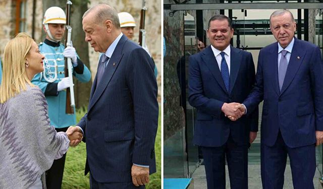 Türkiye-İtalya ve Libya arasında üçlü zirve sona erdi