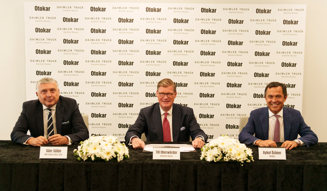 Otokar ve Daimler Buses Üretim Anlaşması İmzaladı