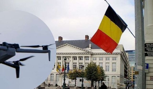 Belçika'da askeri üs üzerinde tanımlanamayan dronlar tespit edildi