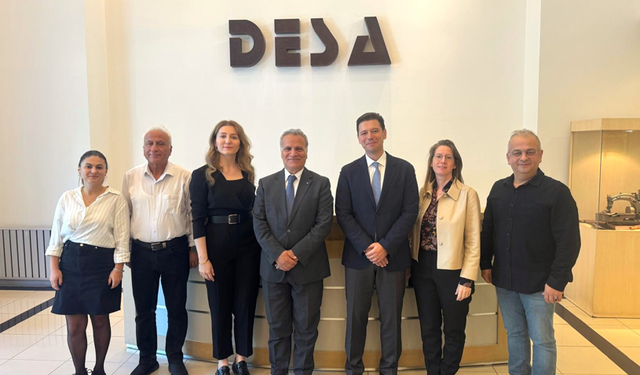 İTALYA BÜYÜKELÇİSİ MARRAPODI DESA'NIN DÜZCE FABRİKASINI ZİYARET ETTİ