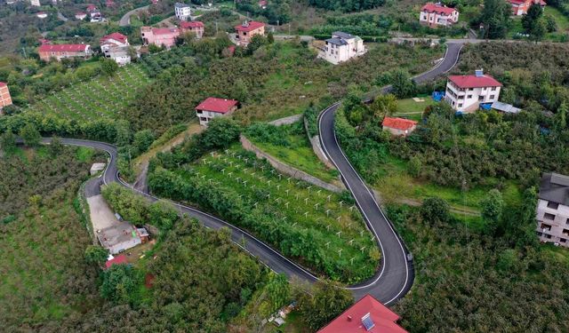 Ordu’da yolların standardı yükseliyor