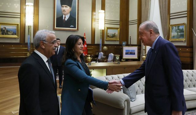 Son Dakika: Erdoğan ile DEM Parti İmralı Heyeti Görüşmesi Sona Erdi