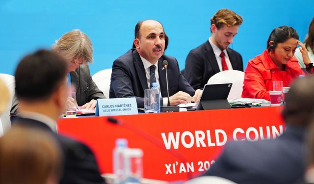 UCLG Başkanı Altay’dan "Gazze İçin Şehirlerin Sesi Platformu"na destek veren başkanlara teşekkür