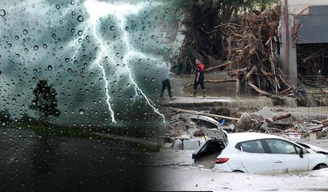 Valilik saat verdi! Sağanak İstanbul'a deliyor