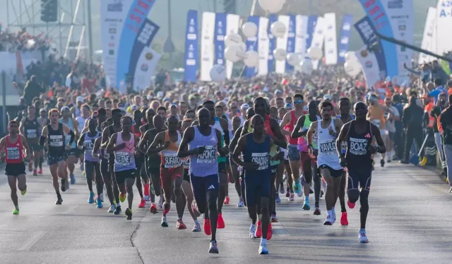 47. İstanbul Maratonu’nda kazananlar ödüllerini aldı