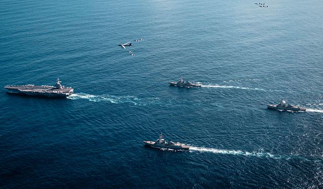 ABD donanmasından "Güney Mızrağı Operasyonu" açıklaması!