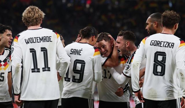 Almanya, Dünya Kupası biletini 6 golle aldı