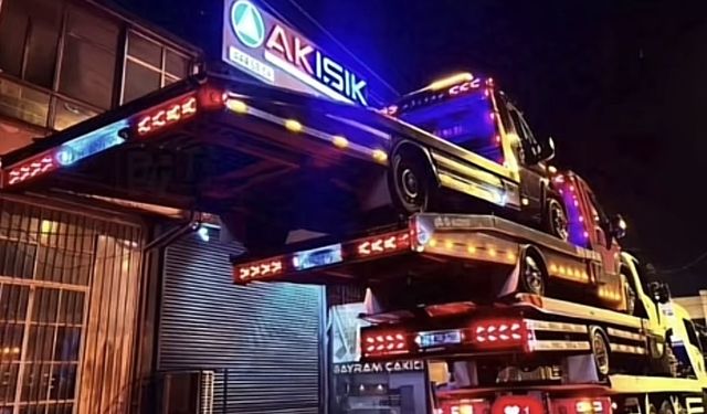 Çekici şovu ceza getirdi