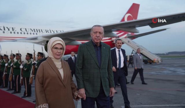 Cumhurbaşkanı Erdoğan, G20 Liderler Zirvesi için Güney Afrika'ya geldi